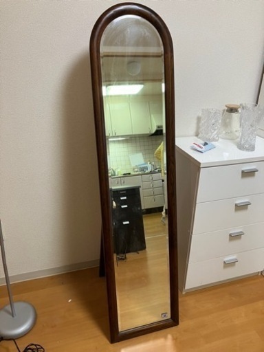 美品！全身ミラー　5/21午前中まで