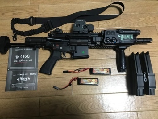 X-200 次世代電動ガン HK416C 東京マルイ※一式(ガンリュックも)