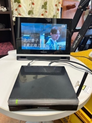 ポータブルテレビ  2012年 Panasonic 録画も出来ます！  しげん屋