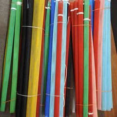【値下げ！半額】ゴルフ ラウンド 用品  ネトロン プロテクター１１０本まとめて。 ゴルフクラブ用シャフト保護ケース■キャディバッグ内のシャフトや傷防止用プロテクターの画像