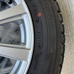 軽自動車スタッドレスタイヤアルミホイール　取引中の画像