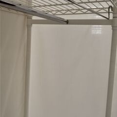 ★ジモティ割あり★  ハンガーラック 白 H188×D52.5×W120.5 クリーニング済み TJ848の画像