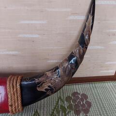 水牛の角の画像