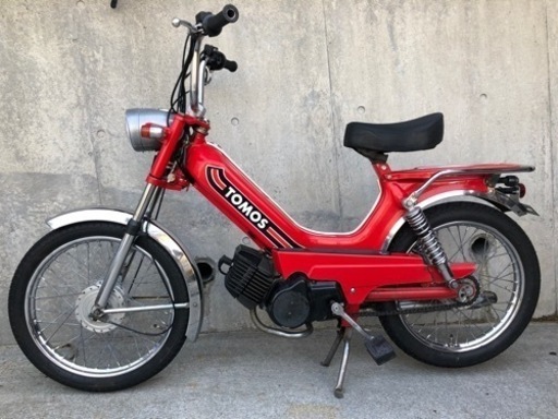 オランダ製　自転車バイク　TOMOS  可愛い赤色