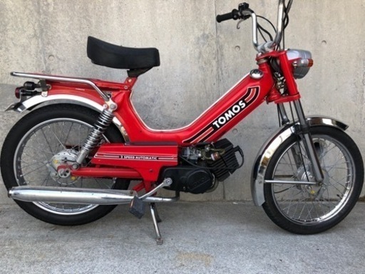 オランダ製　自転車バイク　TOMOS  可愛い赤色