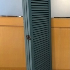 木製 折り畳み 3連 パーテーション の画像