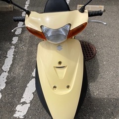 SUZUKI LETS2  ハイスピードプーリー付き