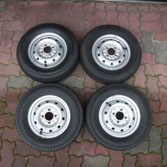 軽バン・トラック　12インチ　ホイール　スタッドレス　4本セット