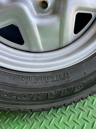 ジムニー　純正ホイール　スタッドレス