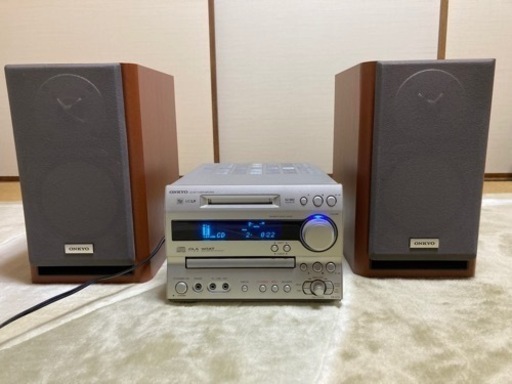 ONKYO CD•MDコンポ　FR-N7X