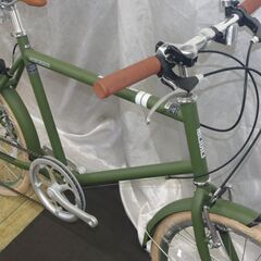 「新車」ジモティー限定価格/アサヒサイクル/シークレットコードミニ/グリーンの画像