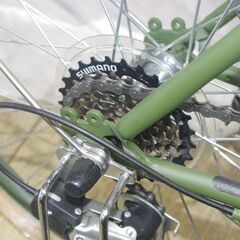「新車」ジモティー限定価格/アサヒサイクル/シークレットコードミニ/グリーンの画像