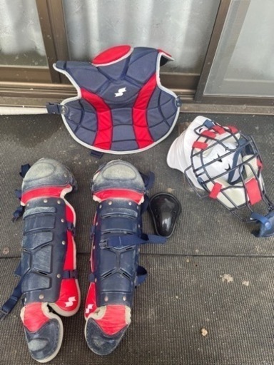 ソフトボール キャッチャープロテクターセット品