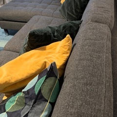 値下げ！IKEA ソファ　LANDSKRONA 3-4人掛け　7月1-10日引き渡し希望の画像