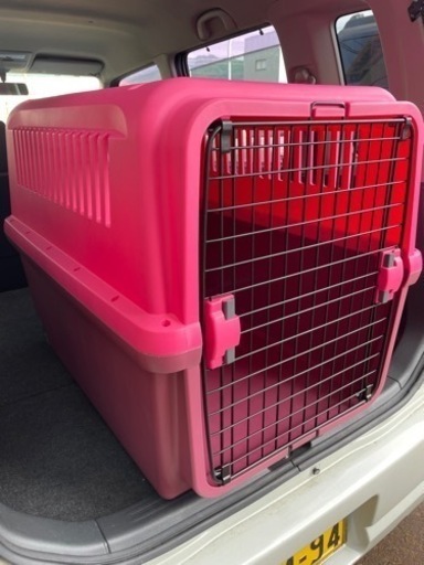 リッチェル　キャンピングキャリーXL ピンク　ほぼ新品です。