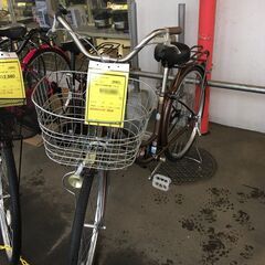★店頭にて試乗可★ J2457　良品 シティサイクル自転車　26インチ クリーニング、簡易メンテナンス済み　【リユースのサカイ柏店】 中古自転車 　流山市 中古自転車 松戸市 中古自転車 我孫子市 中古自転車 船橋市 中古自転車 守谷市 中古自転車 取手市 中古自転車 ☆店頭にて試乗可☆ J2457 良品 シティサイクル自転車 26インチ