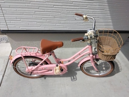 【取引中】アサヒ子供用ブリヂストンHACCHIハッチ16インチキッズ自転車