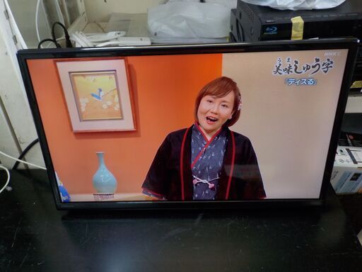 ID139954　２４型壁掛けテレビ（２０２０年オリオン製）