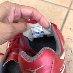 値下げしました　サッカーシューズ22.5の画像