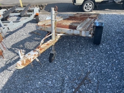 バイク等を運ぶトレーラー ※書類無し