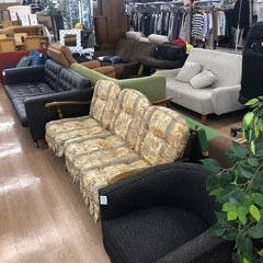 IKEA】3人掛けソファー【トレファク上福岡】