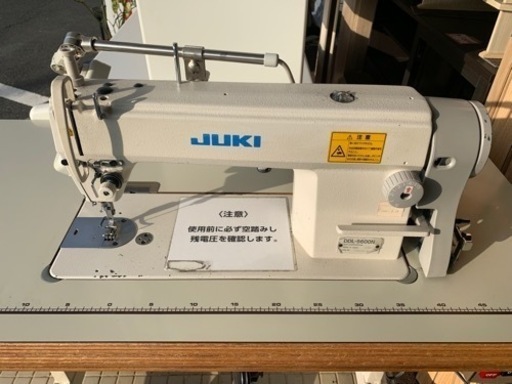 最終処分‼️大売り出し‼️早い者勝ち‼️残り1台‼️売り切り‼️ジモティー限定‼️価格‼️ミシン‼️業務用ミシン‼️JUKI‼️ジューキ‼️内職に‼️裁縫好きさんに‼️