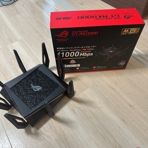 ゲーミングルーター　ASUS GT-AX11000