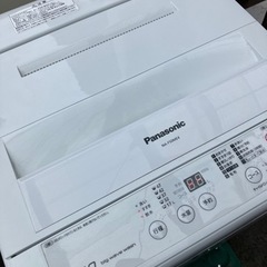 中古　2017年製パナソニック縦型洗濯機　NA-F50ME4