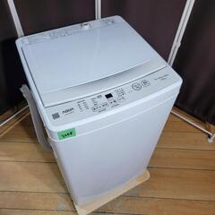 ?‍♂️売約済み❌3294‼️設置まで無料‼️最新2022年製✨人気のガラストップモデル✨AQUA 5kg 洗濯機
