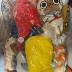 決まりました。大型ぬいぐるみセット