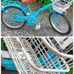 18インチ☆子供用自転車☆ベル.スタンド付の画像