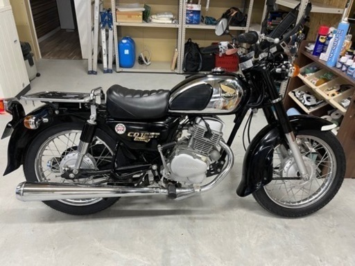 ホンダ CD125T 5速 タイヤ前後新品