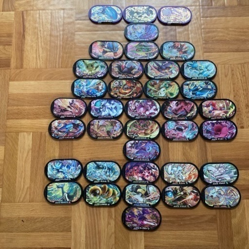 【引退品】ポケモンメザスタ メザスタタグ大量まとめ ケース付き レア多数 ポケモンメザスタ 引退品