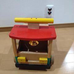 座れます♫大幅値下げします♫木のおもちゃ　MIKIHOUSE　キ...