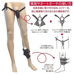 身体に付けない収尿器 Mr.ユリナー 専用サポートポーチ付の画像
