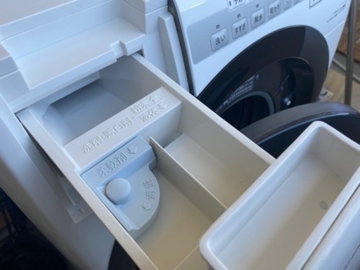 【大手家電店保証残あり】SHARP  ES-S7C ドラム式洗濯乾燥機◎内部清掃済◎