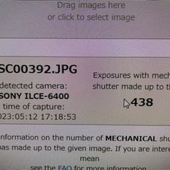 【ネット決済・配送可】SONY α6400 ダブルズームキット　シャッター数438枚の美品の画像