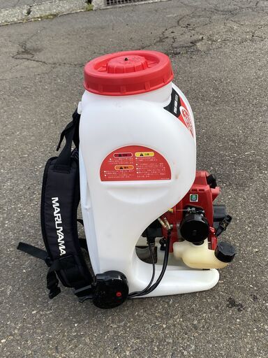 現物確認歓迎 初期不良対応OK 整備済 丸山 15L 背負い動噴 GKS15