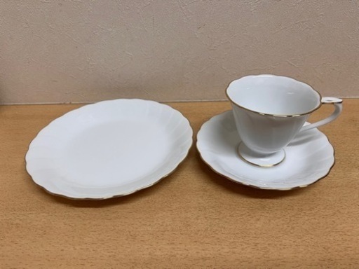 大倉陶園　カップ&ソーサー、ケーキ皿10組セット