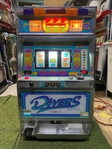【希少】ダイバーズ XX 半ジャンク品 ◆付き◆ スロット  実機 レトロ