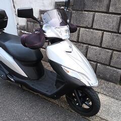 原付2種 スズキ アドレス125 フラットシート仕様