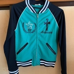 洋柄スカジャン風ジャージの画像