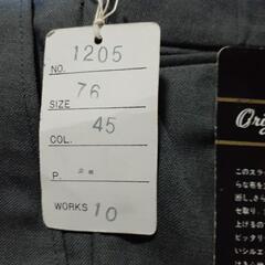 新品紳士夏物スラックスの画像