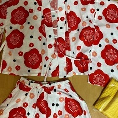 値下げ❣️【未使用】浴衣130センチ❣️女の子の画像