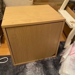 木の収納ケース3個