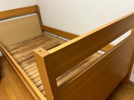 二段ベット ハシゴ付き タンス付き
