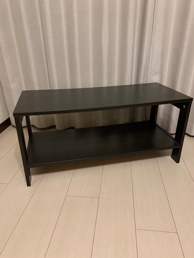 お値下げ！IKEA ローテーブル、ブラックテレビボード