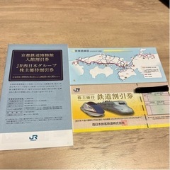 JR西日本　鉄道割引券　株主優待割引券
