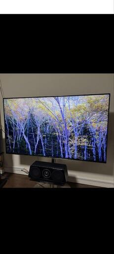 SONY 55X9500H 液晶テレビ 壁寄せテレビ台付き