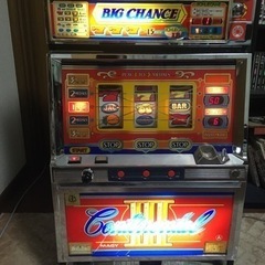 中古 パチスロ  3号機  コンチネンタルIII赤パネル コイン...